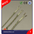 cable de extensión de termopar de alta temperatura KX-fibra de cerámica / fibra cerámica-2 * 24AWG